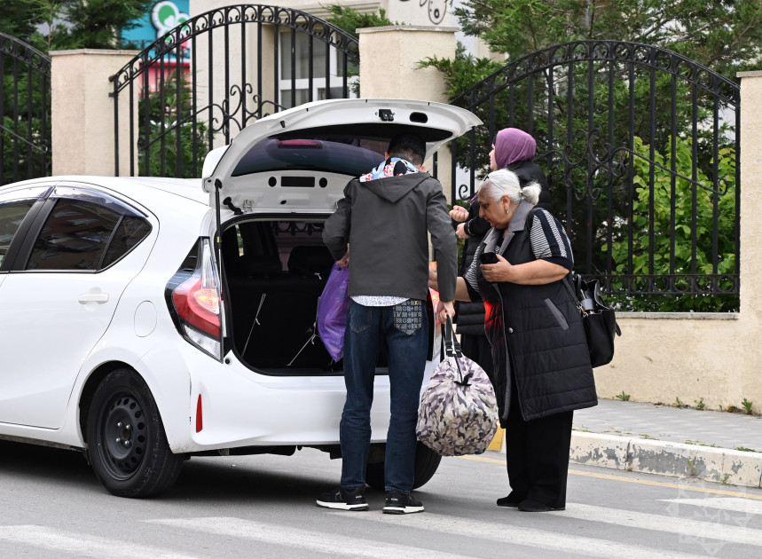 Ağdam və Xocavənd şəhərlərinə növbəti köç karvanları yola salınıb<font color=red> - FOTOLAR</font>