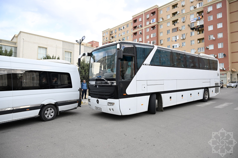 Ağdam və Xocavənd şəhərlərinə növbəti köç karvanları yola salınıb<font color=red> - FOTOLAR</font>