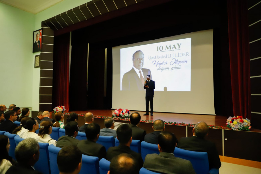 Babək şəhərində “Heydər Əliyev və Azərbaycan Gəncliyi” adlı tədbir keçirilib<font color=red> - FOTOLAR</font>