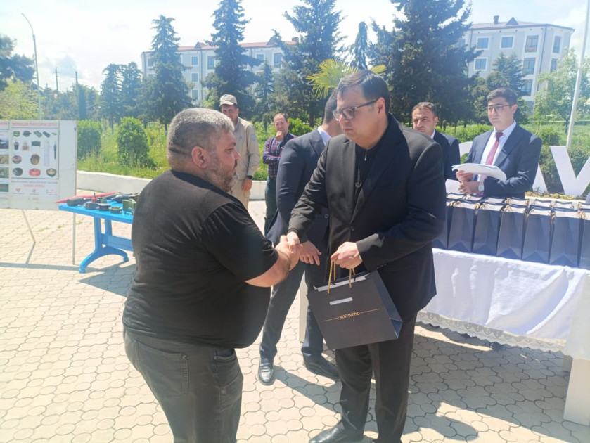 Xocavənd şəhərində daha 57 ailəyə evlərinin açarları təqdim olunub<font color=red> - FOTOLAR</font>