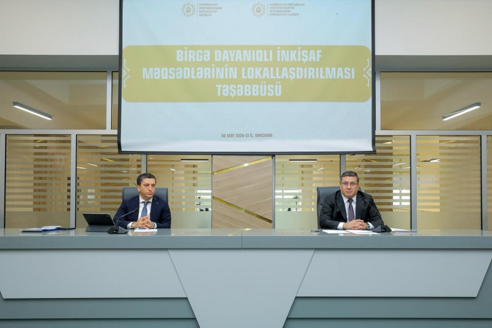 Davamlı İnkişaf Məqsədləri üzrə növbəti tədbir “ASAN xidmət” mərkəzində keçirilib<font color=red> - FOTOLAR</font>
