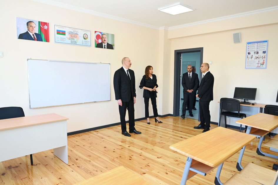 Prezident İlham Əliyev Cəbrayıl rayonunun Şükürbəyli kəndinin açılışında iştirak edib<font color=red> - FOTOLAR</font>
