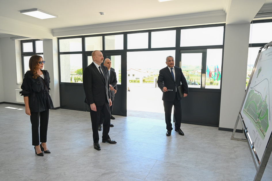 Prezident İlham Əliyev Cəbrayıl rayonunun Şükürbəyli kəndinin açılışında iştirak edib<font color=red> - FOTOLAR</font>