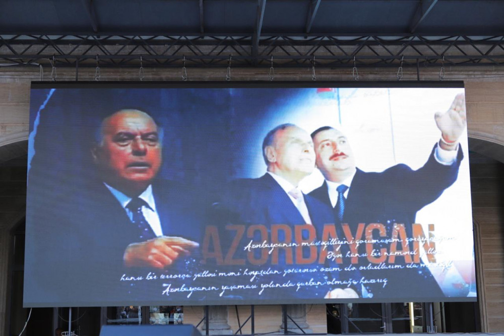 Naxçıvanda Ümummilli Lider Heydər Əliyevin xatirəsinə həsr olunmuş  konsert keçirilib<font color=red> - FOTOLAR</font>