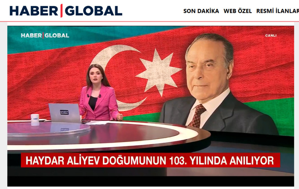 Türkiyə mediası: Heydər Əliyevin Azərbaycan tarixindəki rolu danılmazdır<font color=red> - FOTOLAR</font>
