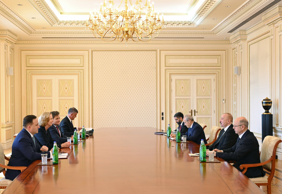 Prezident İlham Əliyev bp şirkətinin baş icraçı direktorunu qəbul edib<font color=red> - FOTOLAR</font>