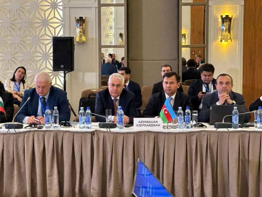 Azərbaycan, Ukrayna, Qazaxıstan, Qırğızıstan və Özbəkistan arasında TRACECA Vahid Tranzit İcazəsi Sazişi imzalanıb<font color=red> - FOTOLAR</font>