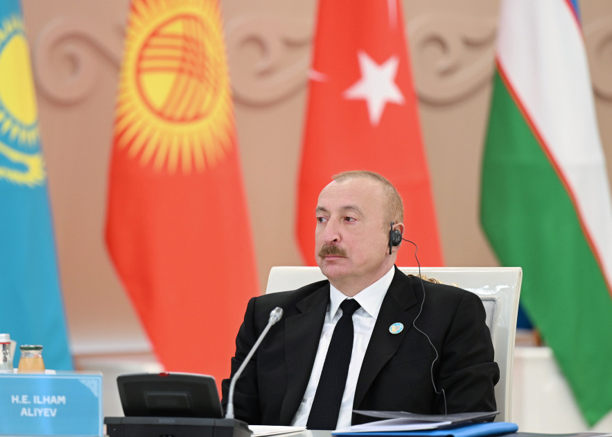 Prezident İlham Əliyev Türküstanda TDT-nin qeyri-rəsmi Zirvə görüşündə iştirak edib<font color='red'> - YENİLƏNİB 2</font><font color=red> - FOTOLAR</font>