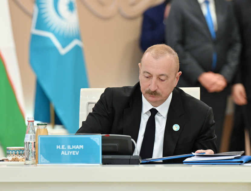 Prezident İlham Əliyev Türküstanda TDT-nin qeyri-rəsmi Zirvə görüşündə iştirak edib<font color='red'> - YENİLƏNİB 2</font><font color=red> - FOTOLAR</font>