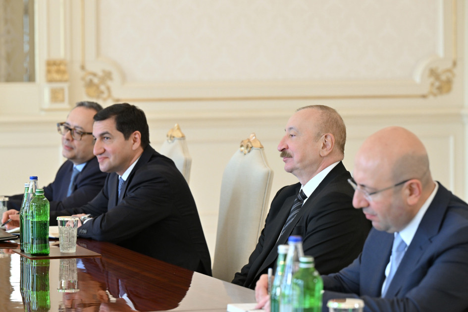 Prezident İlham Əliyev BMT-nin Məskunlaşma Proqramının icraçı direktorunu qəbul edib<font color=red> - FOTOLAR</font>