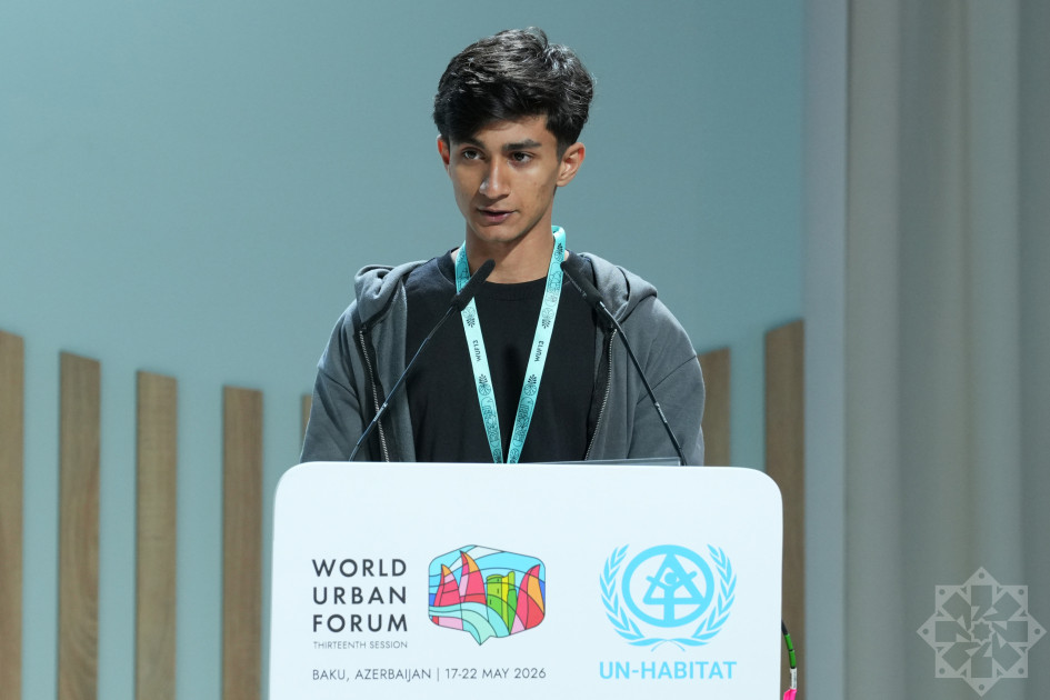 WUF13-də uşaqlar və gənclər şəhərlərin gələcəyini müzakirə ediblər<font color=red> - FOTOLAR</font>