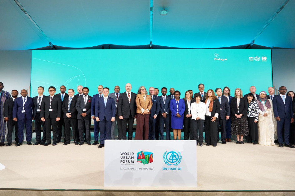 WUF13-ün ilk günü nazirlər görüşü, bayraq qaldırma mərasimi və Assambleya sessiyaları ilə yadda qalıb<font color=red> - FOTOLAR</font>