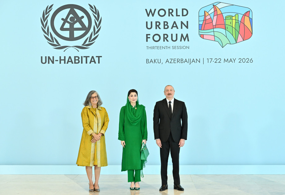Bakıda Ümumdünya Şəhərsalma Forumunun 13-cü Sessiyasının açılış mərasimi keçirilir Prezident İlham Əliyev tədbirdə iştirak edir<font color='red'> - YENİLƏNƏCƏK</font><font color=red> - FOTOLAR</font>