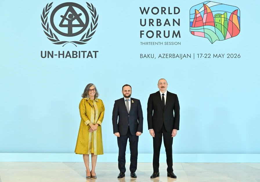 Bakıda Ümumdünya Şəhərsalma Forumunun 13-cü Sessiyasının açılış mərasimi keçirilir Prezident İlham Əliyev tədbirdə iştirak edir<font color='red'> - YENİLƏNƏCƏK</font><font color=red> - FOTOLAR</font>