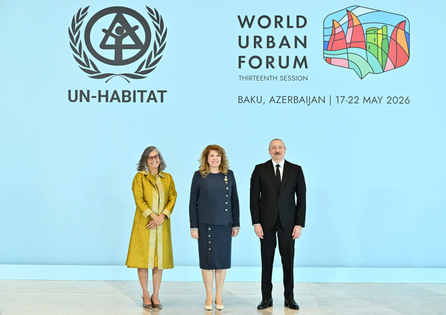 Bakıda Ümumdünya Şəhərsalma Forumunun 13-cü Sessiyasının açılış mərasimi keçirilir Prezident İlham Əliyev tədbirdə iştirak edir<font color='red'> - YENİLƏNƏCƏK</font><font color=red> - FOTOLAR</font>