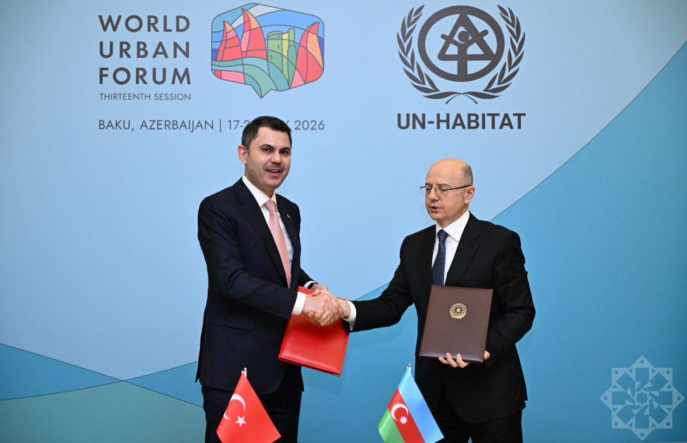 Azərbaycanla Türkiyə arasında “Binalarda enerji səmərəliliyi üzrə texniki əməkdaşlıq haqqında” Anlaşma Memorandumu imzalanıb<font color=red> - FOTOLAR</font>