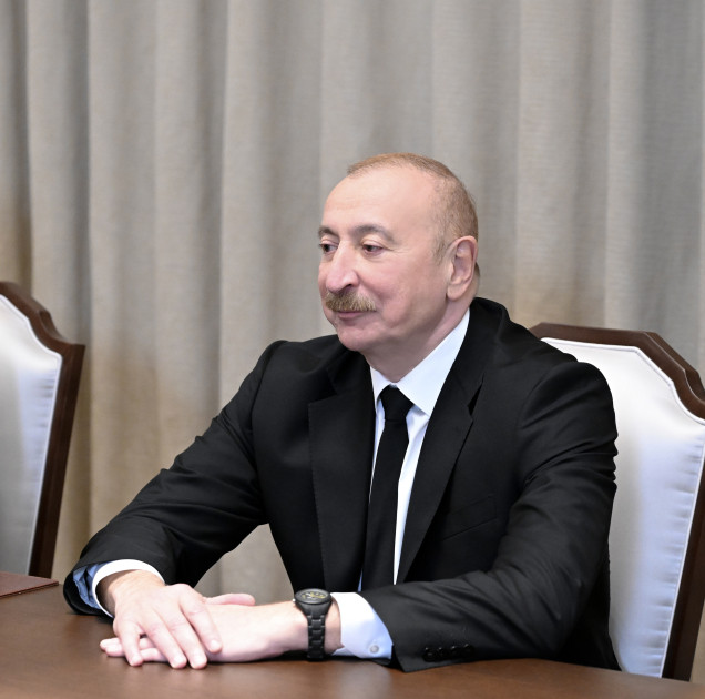 Prezident İlham Əliyev Çin Dövlət Şurasının Baş nazirinin müavinini qəbul edib<font color=red> - FOTOLAR</font>