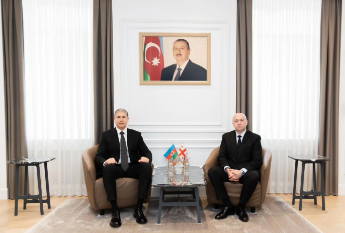 Vilayət Eyvazov gürcüstanlı həmkarı ilə iki ölkə arasında əməkdaşlığı müzakirə edib<font color=red> - VİDEO</font><font color=red> - FOTOLAR</font>