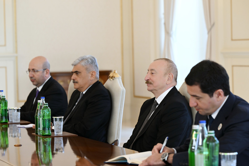 Prezident İlham Əliyev Belarus Milli Assambleyası Nümayəndələr Palatasının sədrini qəbul edib<font color=red> - FOTOLAR</font>
