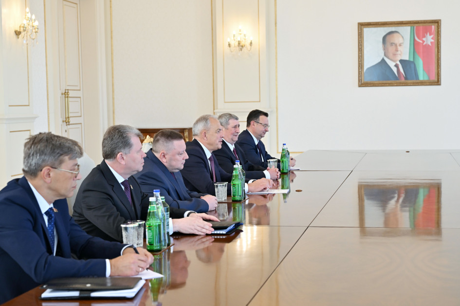 Prezident İlham Əliyev Belarus Milli Assambleyası Nümayəndələr Palatasının sədrini qəbul edib<font color=red> - FOTOLAR</font>