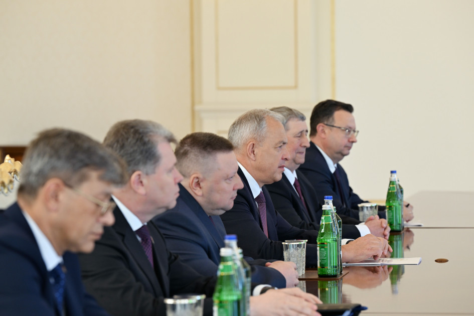 Prezident İlham Əliyev Belarus Milli Assambleyası Nümayəndələr Palatasının sədrini qəbul edib<font color=red> - FOTOLAR</font>
