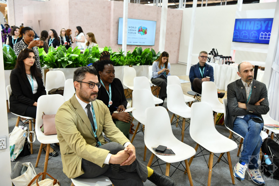 WUF13: “Tərəqqinin təməli: Etibarlı mənzil iqtisadi artımın və sosial inteqrasiyanın katalizatorudur” mövzusunda panel müzakirələri<font color=red> - FOTOLAR</font>