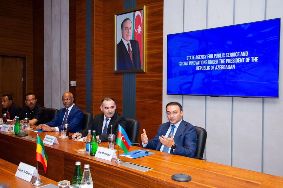 Efiopiyanın nümayəndə heyəti "ASAN xidmət"də<font color=red> - FOTOLAR</font>