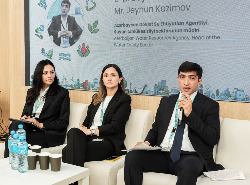 “EcoHub” WUF13 çərçivəsində su dayanıqlılığına həsr olunmuş tədbir keçirib<font color=red> - FOTOLAR</font>