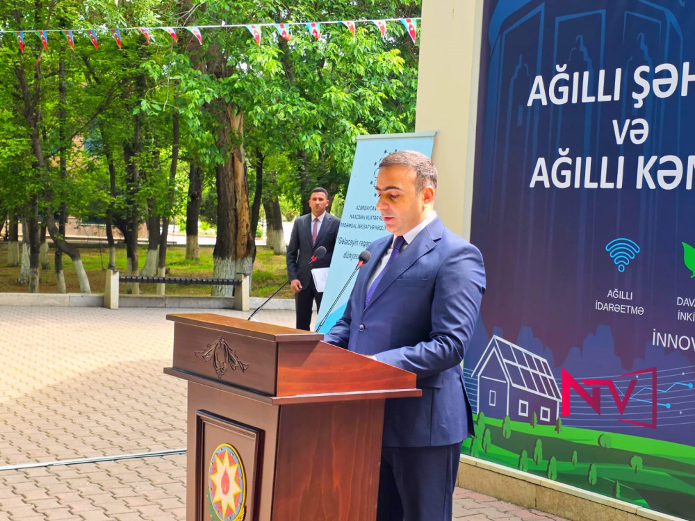 Naxçıvanda “Ağıllı şəhər və ağıllı kənd” startap festivalı keçirilir<font color=red> - FOTOLAR</font>