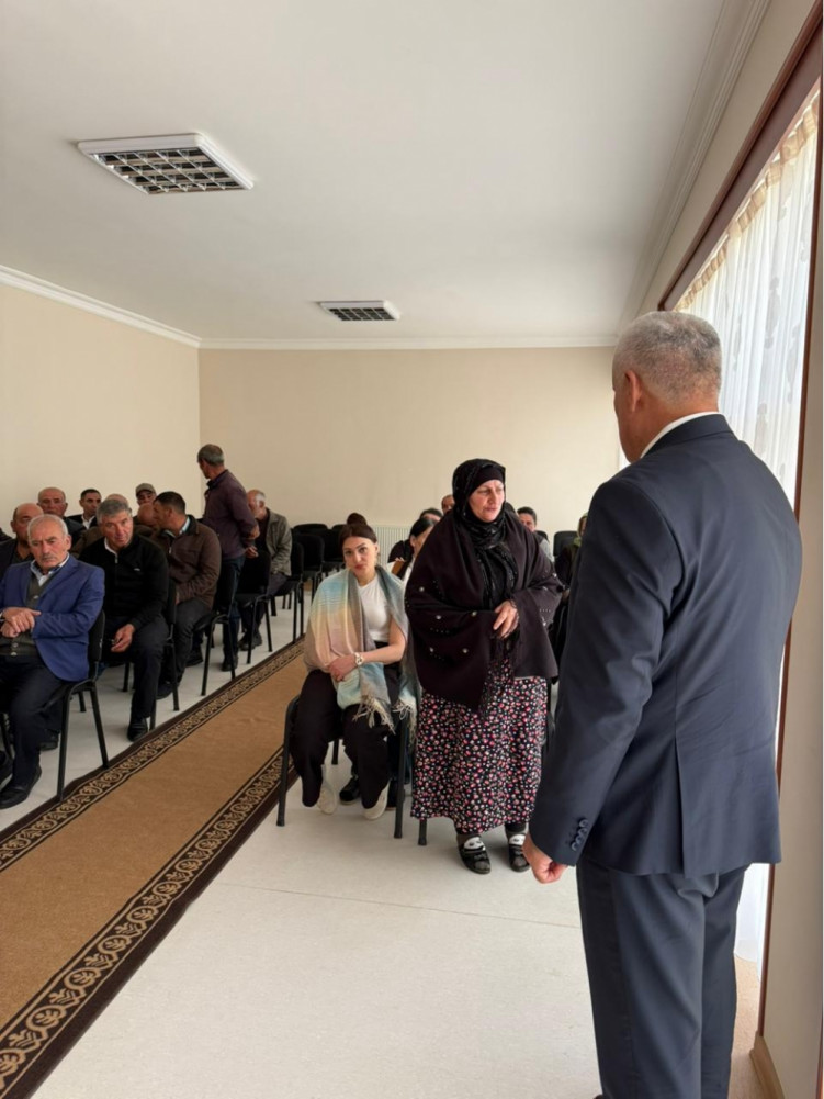 Milli Məclisin deputatı Vüqar Rəhimzadə Culfada seçiciləri ilə növbəti görüşünü keçirib<font color=red> - FOTOLAR</font>