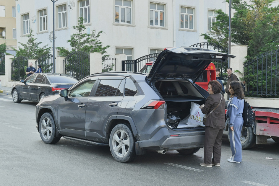 Böyük Qayıdış: Şükürbəyli kəndinə növbəti köç karvanları yola salınıb<font color=red> - FOTOLAR</font>