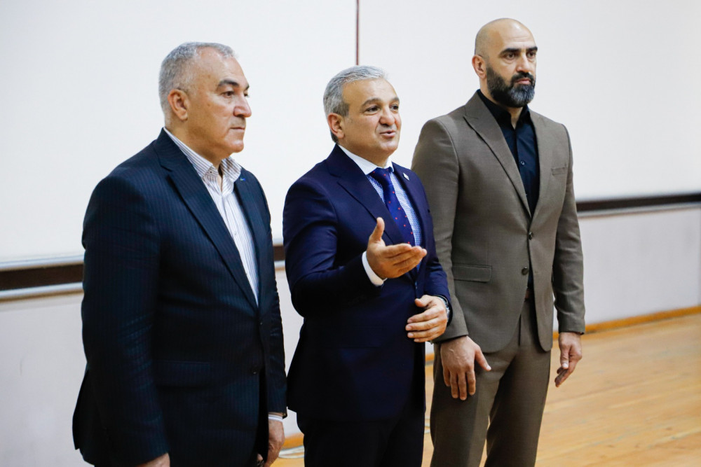 Savat Federasiyasının prezidenti Naxçıvanda seminar keçib<font color=red> - FOTOLAR</font>