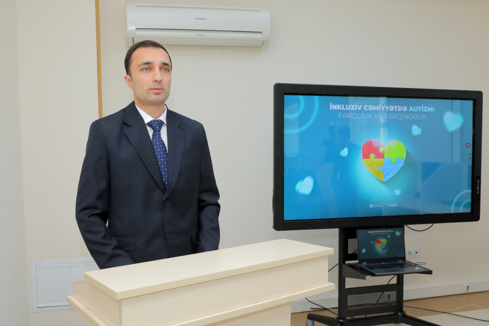 Autizmli uşaqlar və onların valideynləri ilə görüş keçirilib<font color=red> - FOTOLAR</font>