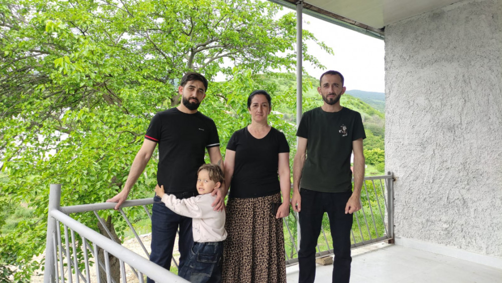 Xocalıya daha 29 nəfər qayıdıb<font color=red> - FOTOLAR</font>