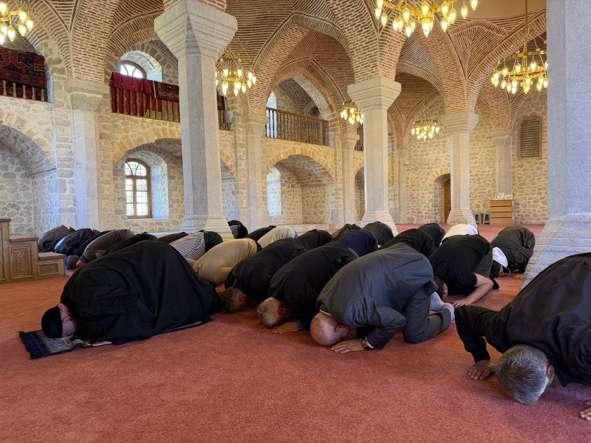 Şuşada bayram namazı qılınıb<font color=red> - FOTOLAR</font>