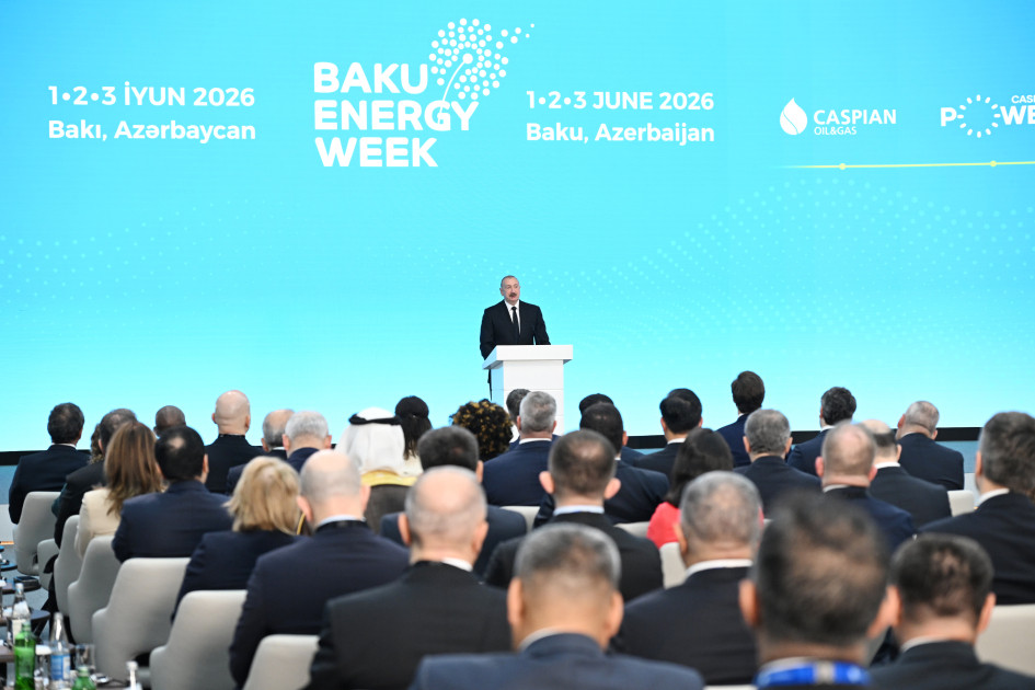 Prezident İlham Əliyev Bakı 31-ci “Baku Energy Forum”un rəsmi açılış mərasimində iştirak edib<font color='red'> - YENİLƏNİB 2</font><font color=red> - FOTOLAR</font>
