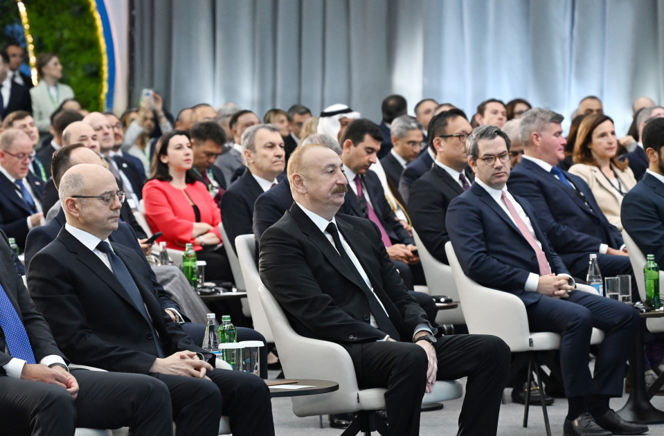 Prezident İlham Əliyev Bakı 31-ci “Baku Energy Forum”un rəsmi açılış mərasimində iştirak edib<font color='red'> - YENİLƏNİB 2</font><font color=red> - FOTOLAR</font>