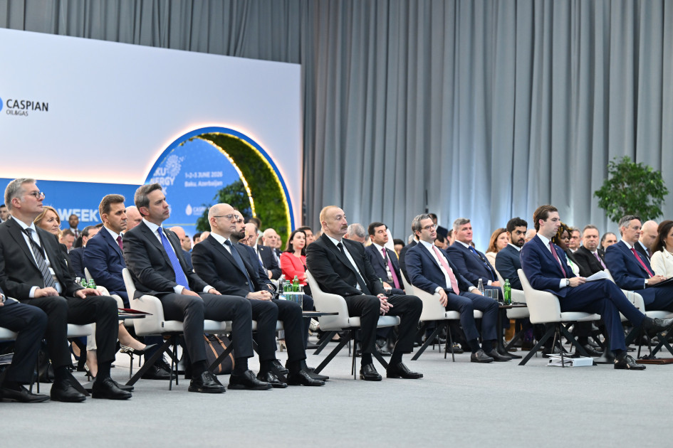 Prezident İlham Əliyev Bakı 31-ci “Baku Energy Forum”un rəsmi açılış mərasimində iştirak edib<font color='red'> - YENİLƏNİB 2</font><font color=red> - FOTOLAR</font>