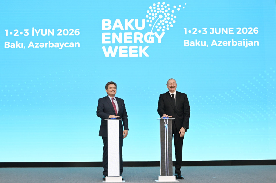 Prezident İlham Əliyev Bakı 31-ci “Baku Energy Forum”un rəsmi açılış mərasimində iştirak edib<font color='red'> - YENİLƏNİB 2</font><font color=red> - FOTOLAR</font>