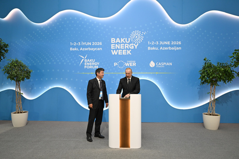 Prezident İlham Əliyev Bakı 31-ci “Baku Energy Forum”un rəsmi açılış mərasimində iştirak edib<font color='red'> - YENİLƏNİB 2</font><font color=red> - FOTOLAR</font>