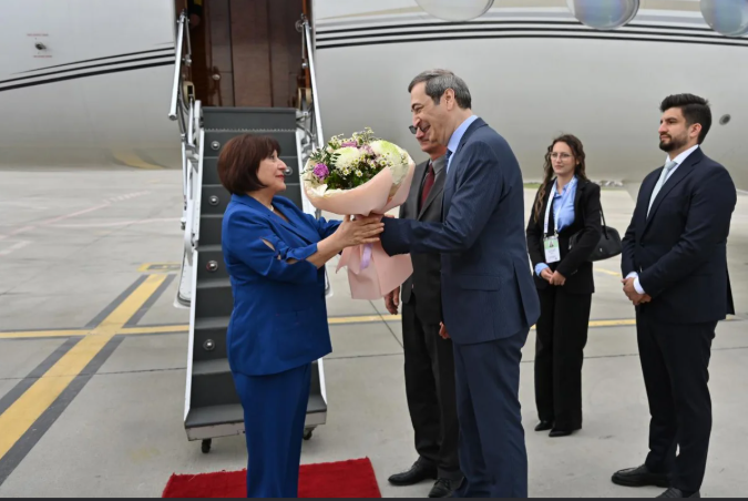 Sahibə Qafarova Serbiyada səfərdədir<font color=red> - FOTOLAR</font>