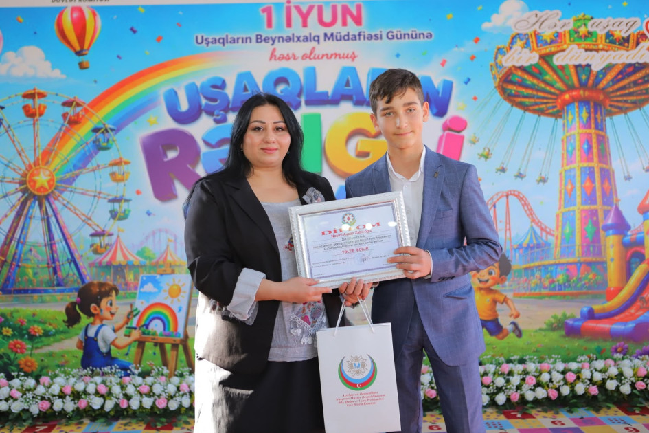 Naxçıvanda “Uşaqların Rəngli Dünyası-2026” festivalı olub<font color=red> - FOTOLAR</font>