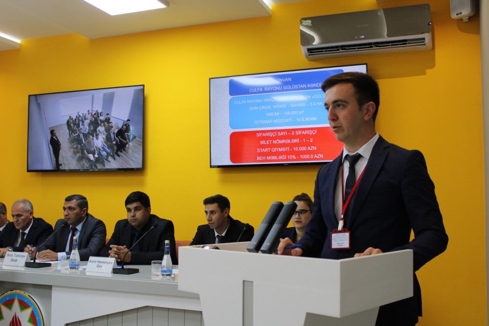 Culfadakı "Gülüstan" qum-çınqıl yatağı istifadəyə verilib<font color=red> - FOTOLAR</font>