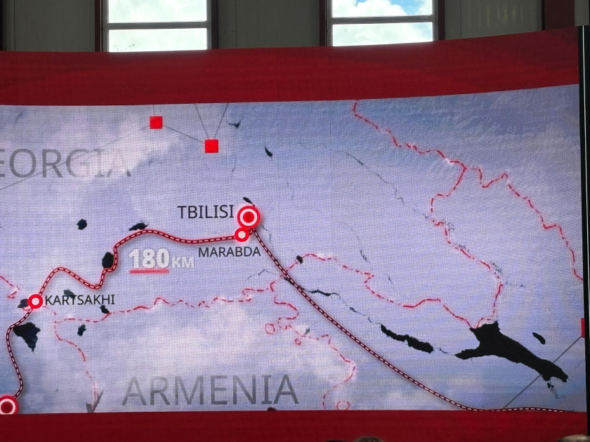Bakı–Tbilisi–Qars dəmir yolu xətti modernləşdirilmədən sonra istifadəyə verilib<font color=red> - FOTOLAR</font>