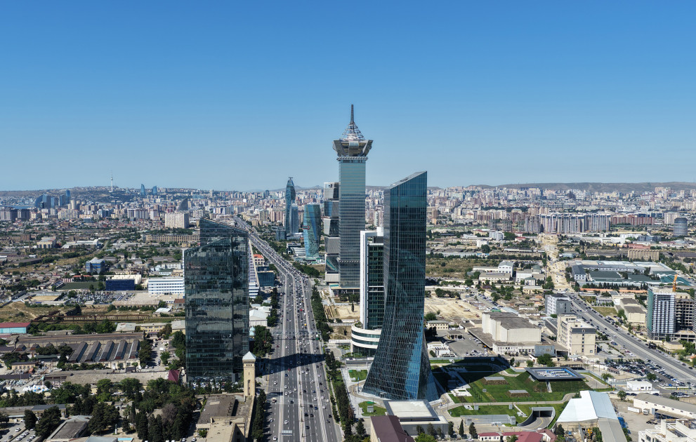 Prezident İlham Əliyev Mərkəzi Bankın yeni binasının açılışında iştirak edib<font color=red> - FOTOLAR</font>