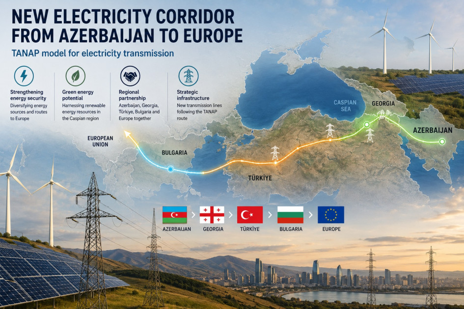 Rumıniya nəşri: Türkiyə TANAP modeli formatında elektrik enerji dəhlizi yaratmağı təklif edir<font color=red> - FOTOLAR</font>