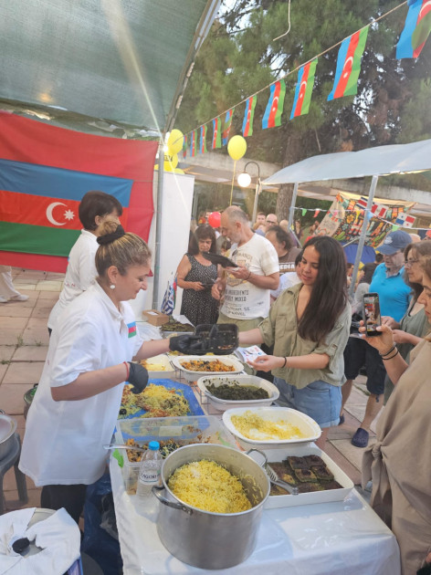 Azərbaycan mətbəxi Salonikidə keçirilən beynəlxalq qida festivalında təqdim olunub<font color=red> - FOTOLAR</font>