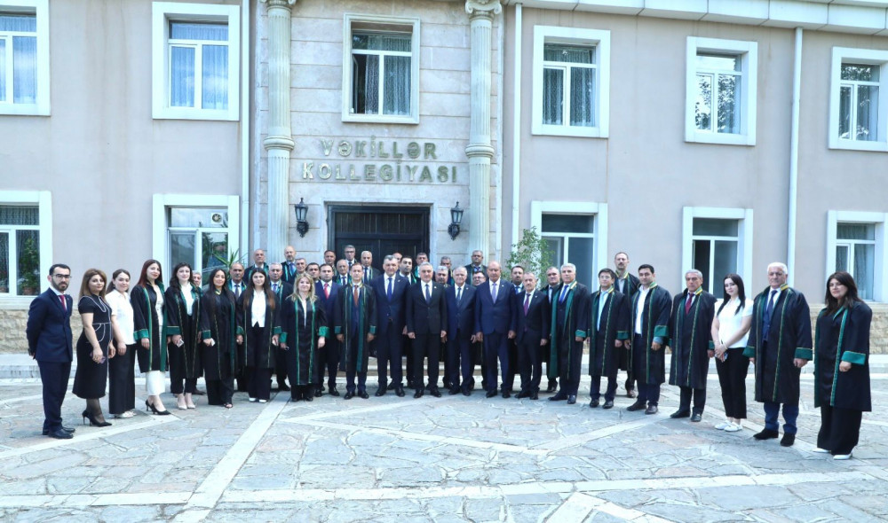 Naxçıvan Muxtar Respublikası Vəkillər Kollegiyası üzvlərinin növbəti ümumi yığıncağı keçirilib<font color=red> - FOTOLAR</font>