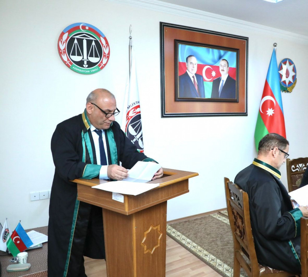 Naxçıvan Muxtar Respublikası Vəkillər Kollegiyası üzvlərinin növbəti ümumi yığıncağı keçirilib<font color=red> - FOTOLAR</font>