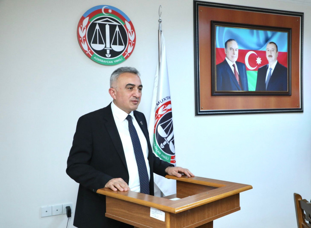 Naxçıvan Muxtar Respublikası Vəkillər Kollegiyası üzvlərinin növbəti ümumi yığıncağı keçirilib<font color=red> - FOTOLAR</font>
